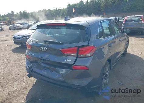 2018 Hyundai Elantra Gt Sport из США, поврежденный, VIN KMHH55LCXJU039398